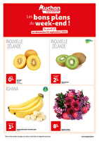 Les bons plans du week-end dans votre super ! chez Auchan Valable du 19 au 22 septembre 2024