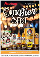 Oktoberfest chez Auchan Valable du 17 au 22 septembre 2024