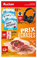 Prix écrasés !! des magasins Auchan Valable du 22 au 28 octobre 2024