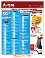 Tract du 1-11 des magasins Auchan Valable du 01 novembre 2024