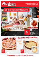 Pizzas supermarche est des magasins Auchan Valable du 09 janvier au 14 décembre 2024