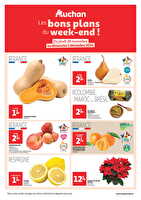 Les bons plans du week-end dans votre hyper ! chez Auchan Valable du 28 novembre au 01 décembre 2024