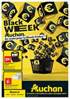 Black week en route pour le black friday chez Auchan Valable du 19 novembre au 02 décembre 2024