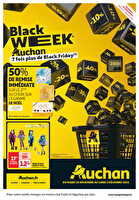 Le black week auchan, c'est maintenant ! chez Auchan Valable du 26 novembre au 02 décembre 2024