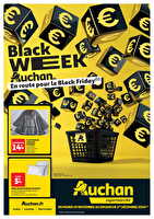 Black week en route pour le black friday. chez Auchan Valable du 19 novembre au 01 décembre 2024