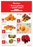 Les bons plans du week-end dans votre hyper ! chez Auchan Valable du 14 au 17 novembre 2024