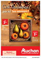 Fruits et légumes d'automne des magasins Auchan Valable du 05 au 09 novembre 2024