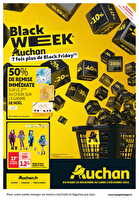 Le black week auchan, c'est maintenant ! chez Auchan Valable du 26 novembre au 02 décembre 2024