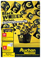 Black week en route pour le black friday chez Auchan Valable du 19 novembre au 01 décembre 2024