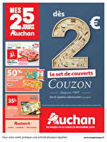 Mes 25 jours auchan, et encore plus de promos ! chez Auchan Valable du 19 au 25 novembre 2024