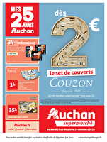 Mes 25 jours auchan, encore des promos dans mon super ! chez Auchan Valable du 19 au 24 novembre 2024