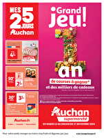 Mes 25 jours auchan, ça continue ! chez Auchan Valable du 12 au 17 novembre 2024