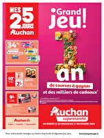 Mes 25 jours auchan, ça continue ! chez Auchan Valable du 12 au 17 novembre 2024