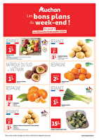 Les bons plans du week-end dans votre hyper  ! des magasins Auchan Valable du 05 au 08 décembre 2024