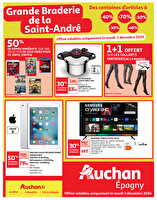 Braderie de la st-andré des magasins Auchan Valable du 03 décembre 2024