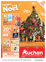 Fêtons noël  des magasins Auchan Valable du 17 au 24 décembre 2024