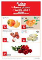 Les bons plans du week-end dans votre super ! chez Auchan Valable du 12 au 15 décembre 2024