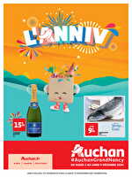 Anniversaire chez Auchan Valable du 03 au 09 décembre 2024