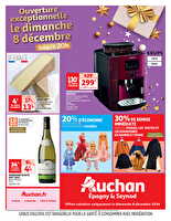 Tract du 8/12 chez Auchan Valable du 08 décembre 2024