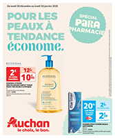 Cet hiver on prend soin de soi chez Auchan Valable du 31 décembre 2024 au 19 janvier 2025