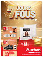 7 jours fous supermarché xs chez Auchan Valable du 08 au 14 janvier 2025