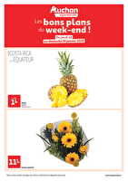 Les bons plans du week-end dans votre super ! chez Auchan Valable du 16 au 19 janvier 2025