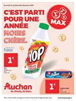 C'est parti pour une année moins chère  chez Auchan Valable du 14 au 26 janvier 2025