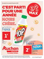 C'est parti pour une année moins chère sans votre super chez Auchan Valable du 14 au 25 janvier 2025