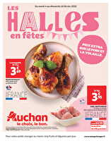 Les halles en fêtes des magasins Auchan Valable du 04 au 16 février 2025