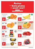 Les bons plans du week-end dans votre hyper ! chez Auchan Valable du 06 au 09 février 2025