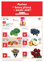 Les bons plans du week-end dans votre hyper ! chez Auchan Valable du 13 au 16 mars 2025