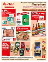Tract du 1er novembre  chez Auchan Valable du 01 novembre 2025