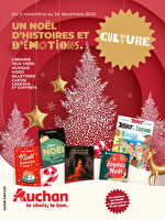 Un noël d'histoires et d'émotions des magasins Auchan Valable du 05 novembre au 24 décembre 2025