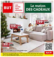 La maison des cadeaux chez But Valable du 28 octobre au 11 novembre 2024