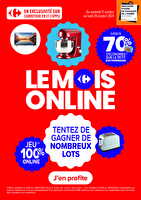 Le mois online chez Carrefour City Valable du 11 au 28 octobre 2024