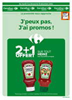 J'peux pas, j'ai promos du mardi 3 au dimanche 15 décembre 2024 des magasins Carrefour City Valable du 03 au 15 décembre 2024