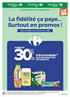 La fidélité, ca paye... surtout en promo en janvier ! chez Carrefour City Valable du 01 au 31 janvier 2025