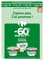 J'peux pas, j'ai promos du 17 au 31 décembre 2024 chez Carrefour Contact Valable du 17 au 31 décembre 2024