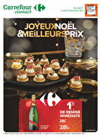 Joyeux noël et meilleurs prix chez Carrefour Contact Valable du 17 au 31 décembre 2024