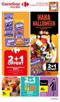 Haha halloween des magasins Carrefour market Valable du 22 octobre au 03 novembre 2024