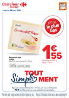 Feuillet digital simpl' carrefour market chez Carrefour market Valable du 25 février au 24 mars 2025