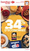 Chocolat et café chez Carrefour market Valable du 11 au 23 février 2025