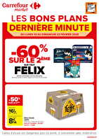 Les bons plans de derniere minute chez Carrefour market Valable du 10 au 23 février 2025