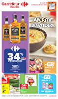 Apéritif dinatoire chez Carrefour market Valable du 18 au 30 mars 2025