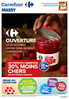 Votre cora devient carrefour chez Carrefour Valable du 25 octobre au 09 novembre 2024