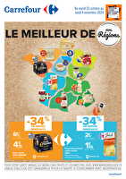 Terroir multirégion des magasins Carrefour Valable du 22 octobre au 04 novembre 2024