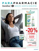 Parapharmacie chez Carrefour Valable du 29 octobre au 09 novembre 2024