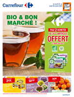 Bio & bon marche !  chez Carrefour Valable du 22 au 28 octobre 2024