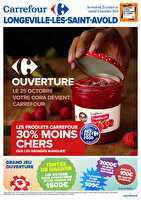 Votre cora devient carrefour chez Carrefour Valable du 25 octobre au 09 novembre 2024