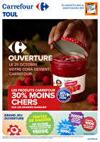 Votre cora devient carrefour chez Carrefour Valable du 25 octobre au 09 novembre 2024